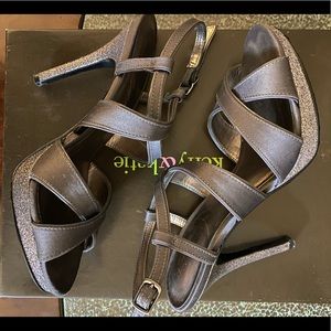 Kelly & Katie grey heels size 7.5